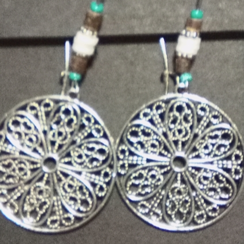 Mandala earrings